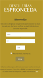 Mobile Screenshot of destileriasespronceda.com